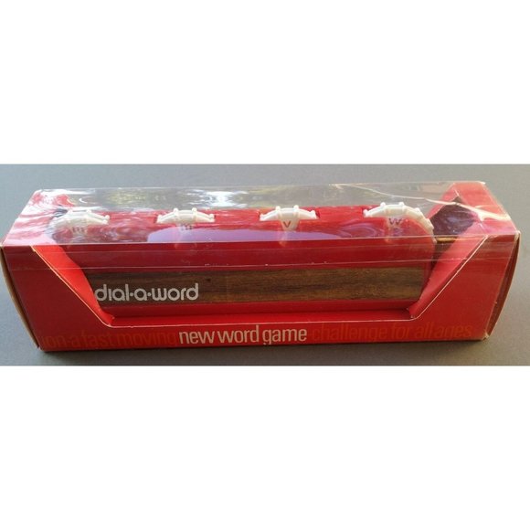 Dial-A-Word Game Spelling Toy Vintage - Picture 1 of 5